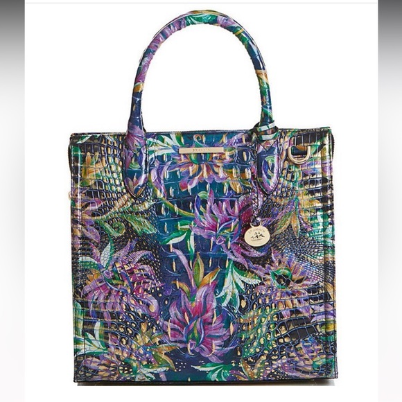 NWT BRAHMIN Melbourne Collection Caroline Visionary Satchel Bag